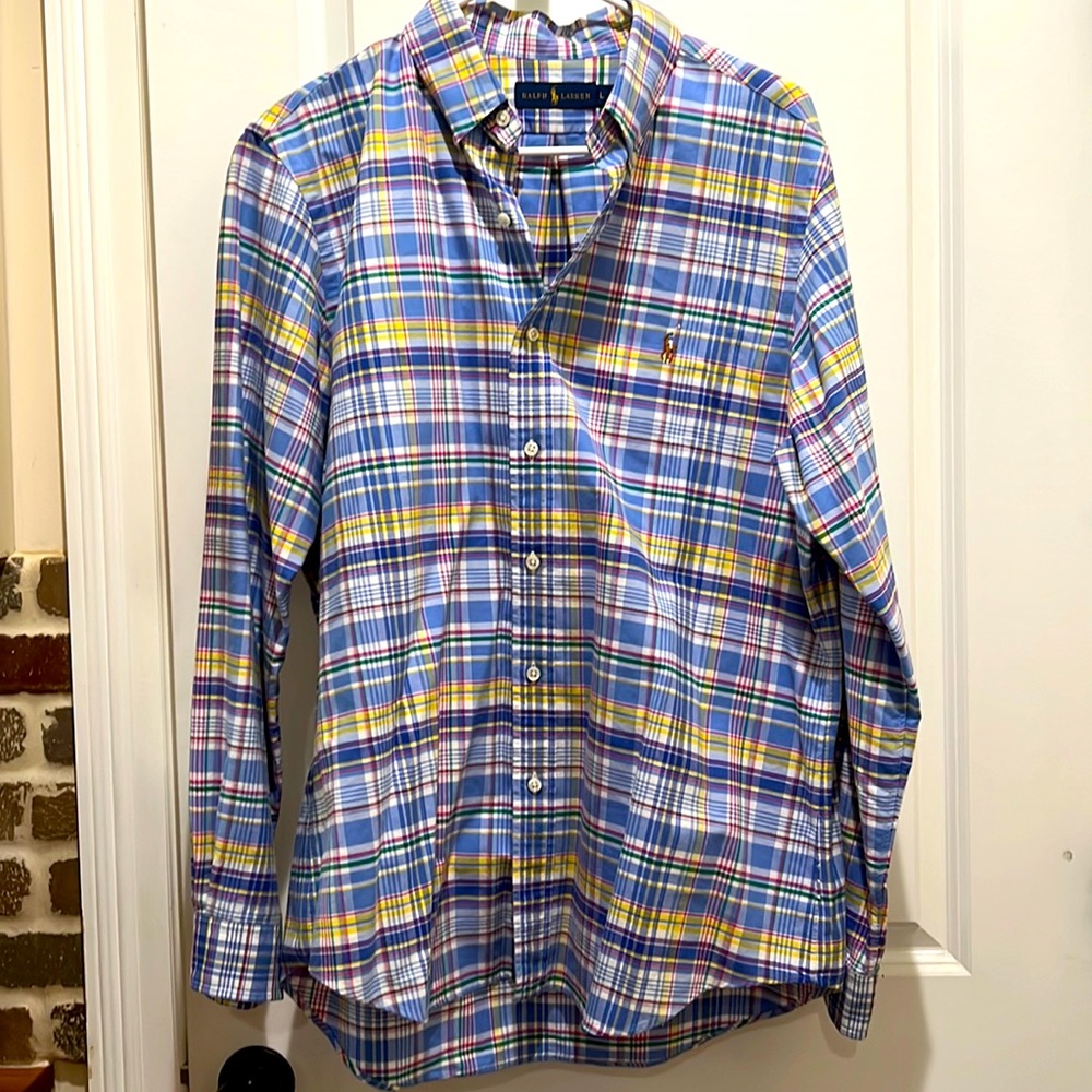 Ralph. Lauren men’s button-down long sleeve shirt.